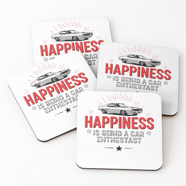 Item preview, Happiness Is Being a Car Enthusiast – Funny Car Lover Gift designed and sold by LuxeGraphix.