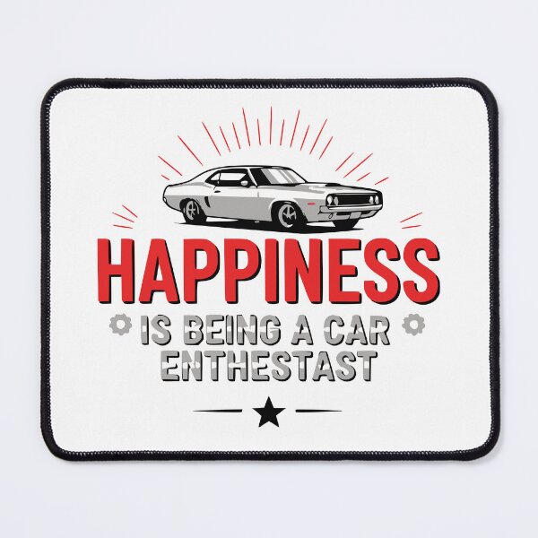 Item preview, Happiness Is Being a Car Enthusiast – Funny Car Lover Gift designed and sold by LuxeGraphix.
