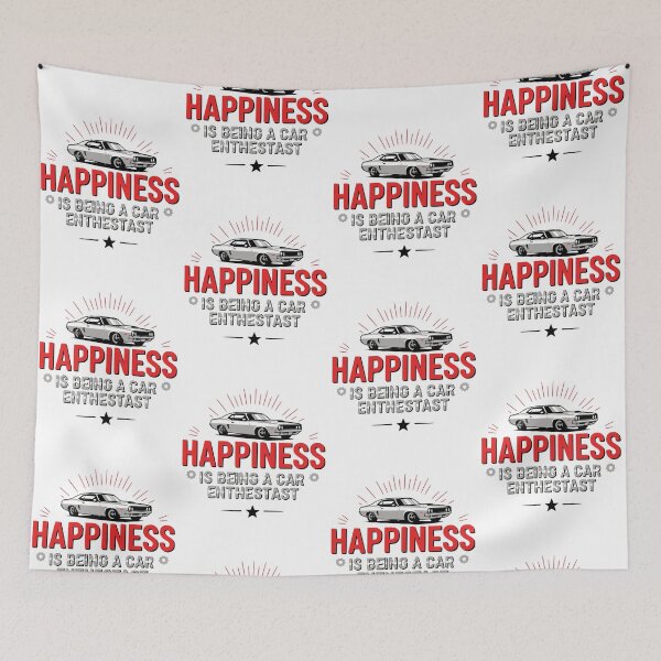 Item preview, Happiness Is Being a Car Enthusiast – Funny Car Lover Gift designed and sold by LuxeGraphix.