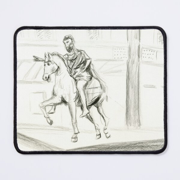 Item preview, The Equestrian Statue of Marcus Aurelius in the Capitoline Museums, Rome designed and sold by LymphomaLass.