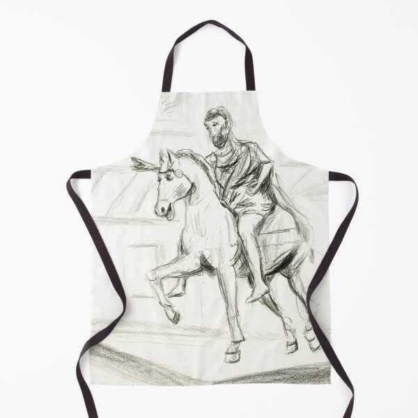 Item preview, The Equestrian Statue of Marcus Aurelius in the Capitoline Museums, Rome designed and sold by LymphomaLass.