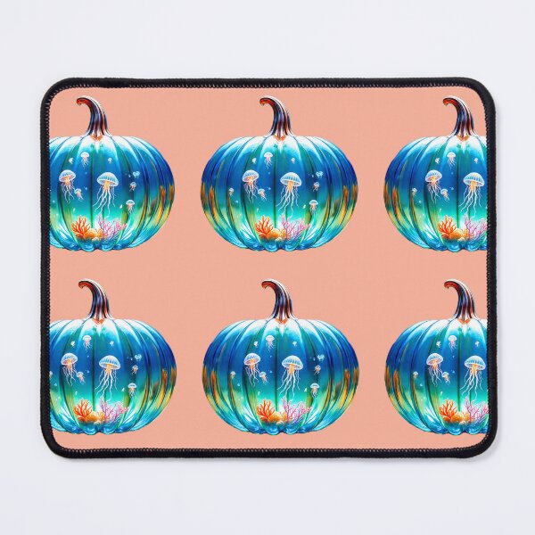 Item preview, Enchanted Underwater Pumpkin Jellyfish designed and sold by Lynn Anne Creations.
