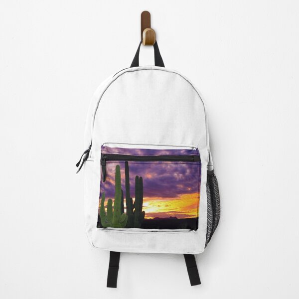 Item preview, Saguaro Cacti Awesome Sunset designed and sold by simonjayphotos.