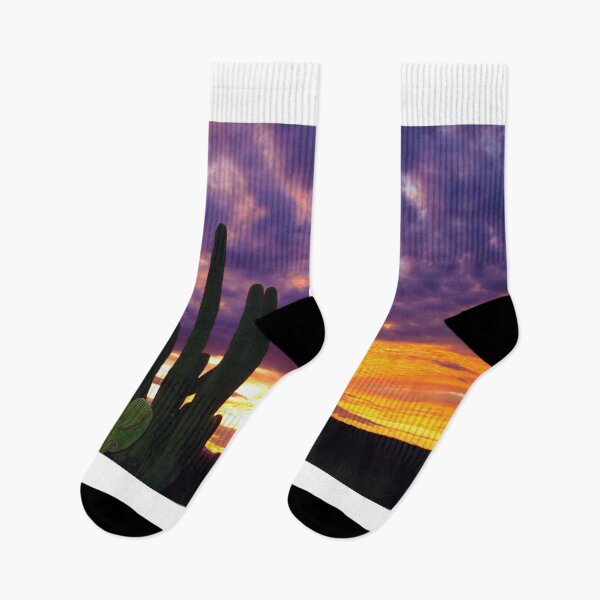 Item preview, Saguaro Cacti Awesome Sunset designed and sold by simonjayphotos.