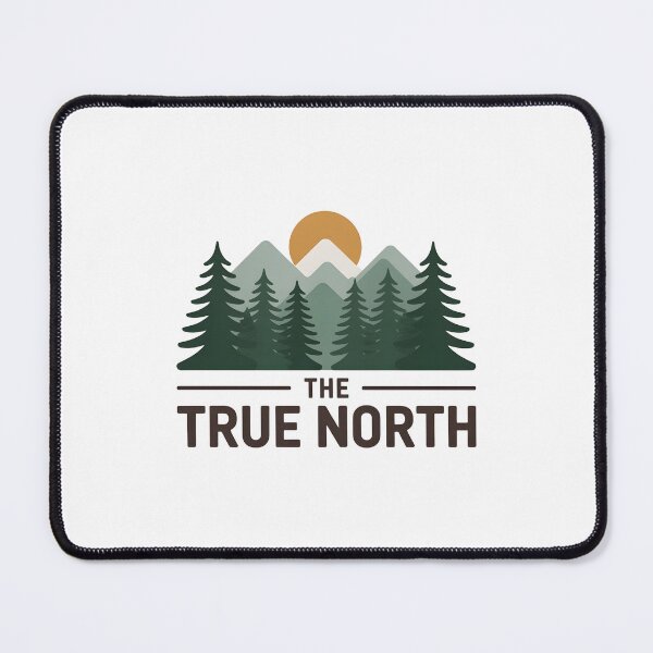 Item preview, The True North Minimalist Nature Design designed and sold by Paper Drip.