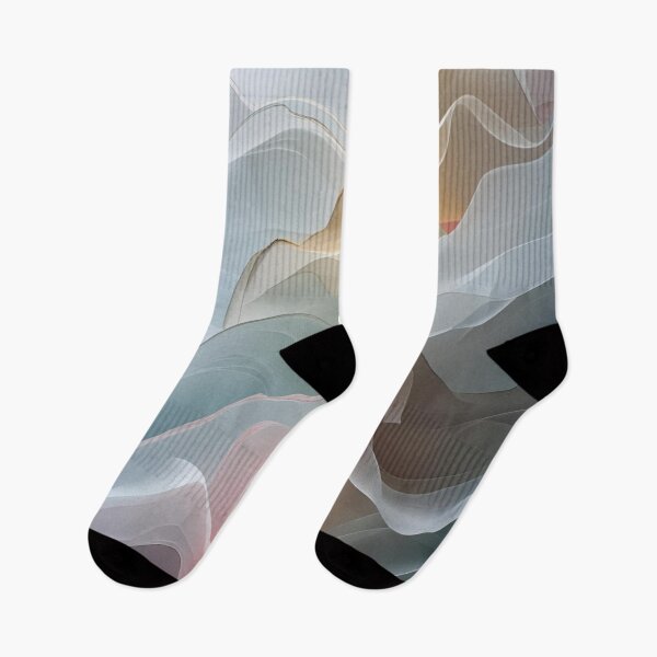 Item preview, Ribbons in the Sky Abstract Design designed and sold by Graphitti Squad.
