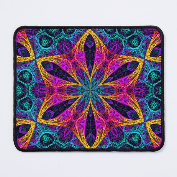 Item preview, Retro Neon Spirograph Kaleidoscope designed and sold by Dawne's Designs.