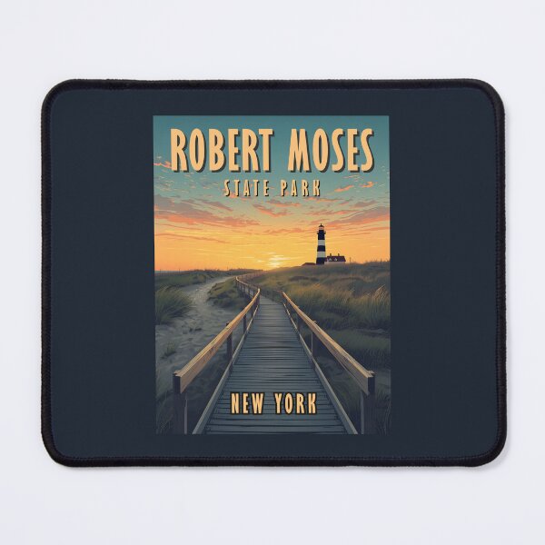 Item preview, A Vintage Illustration of Robert Moses State Park - New York  designed and sold by GoodOldVintage.