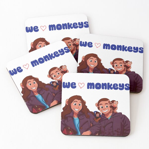 Item preview, We love monkeys designed and sold by CB designs.