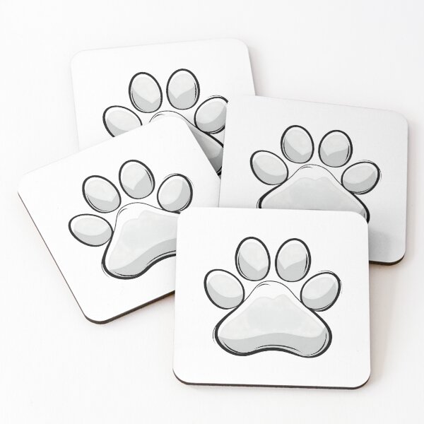 Item preview, Paw Print Cartoon Design | Cute Pet Lover Sticker designed and sold by Dimitrispoli.