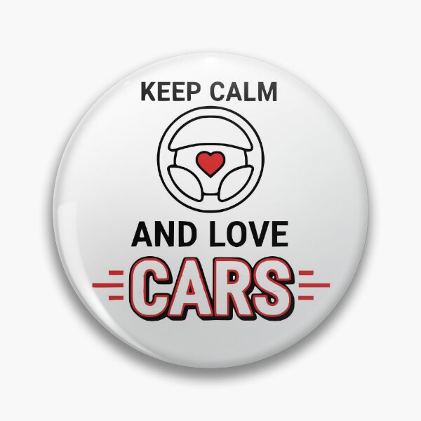 Artikelvorschau, Keep Calm and Love Cars – Lustiges Geschenk für Autoliebhaber entworfen und verkauft von LuxeGraphix.