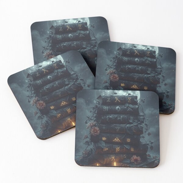 Item preview, Libros Halloween -Luna lLlena designed and sold by The Dream Lab.