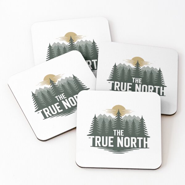 Item preview, The True North Minimalist Nature Design designed and sold by Paper Drip.