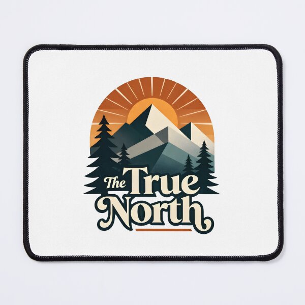 Item preview, The True North Minimalist Nature Design designed and sold by Paper Drip.