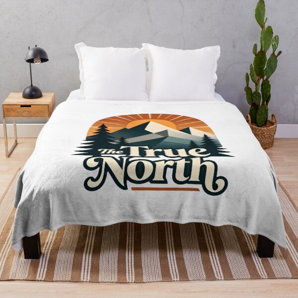Item preview, The True North Minimalist Nature Design designed and sold by Paper Drip.