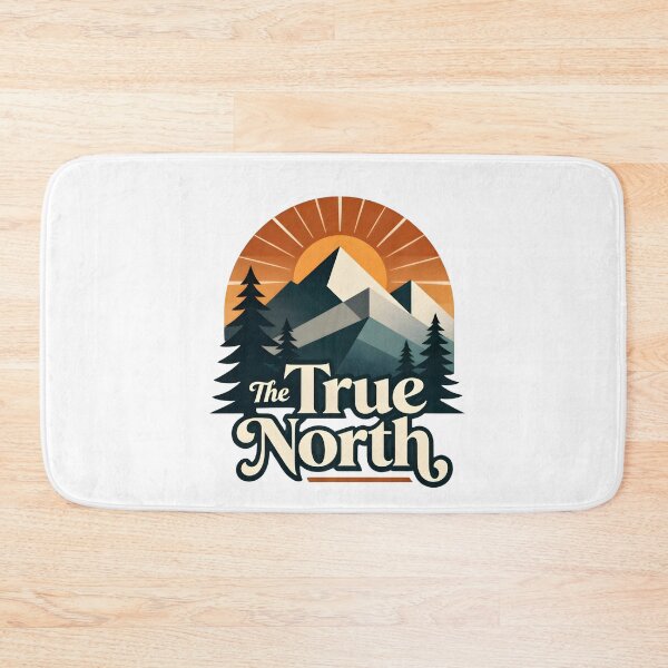Item preview, The True North Minimalist Nature Design designed and sold by Paper Drip.