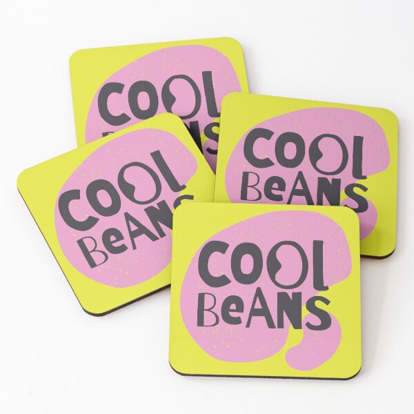 Item preview, Cool Beans | abstact pink and yellow designed and sold by MamSelle.