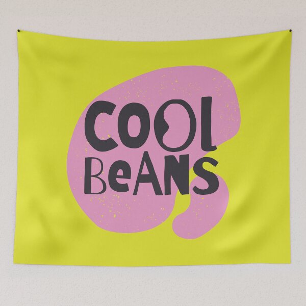 Item preview, Cool Beans | abstact pink and yellow designed and sold by MamSelle.