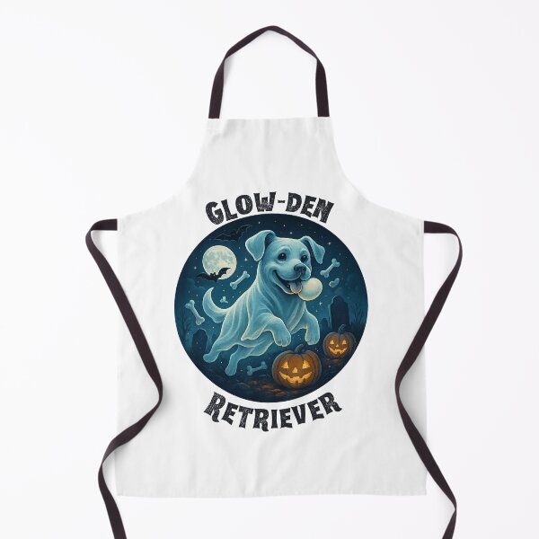 Item preview, Glow-den Retriever — Ghost Golden Retriever Halloween designed and sold by VibeOasis.