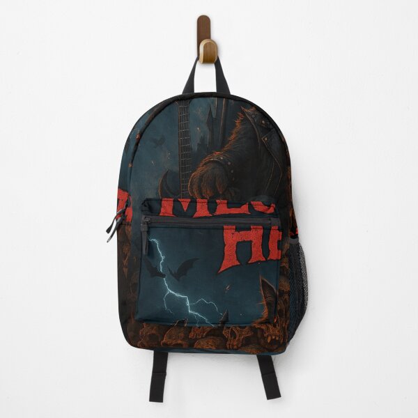 Item preview, Death Meowtal Head – Heavy Metal Cat Skull Design Version #1 designed and sold by Endthedisease.