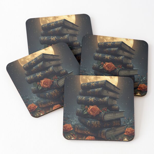 Item preview, Libros noche Halloween - Rosas designed and sold by The Dream Lab.