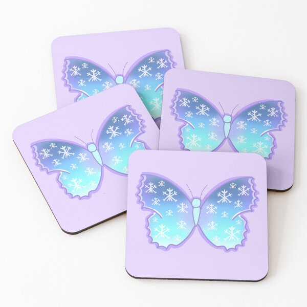 Item preview, Cool Winter Christmas Butterfly designed and sold by AHumanArtMachine.