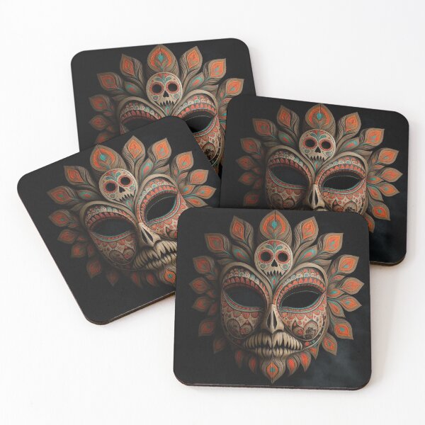 Item preview, Judge of Shadows – Slavic Halloween Mask designed and sold by Karaboshka.