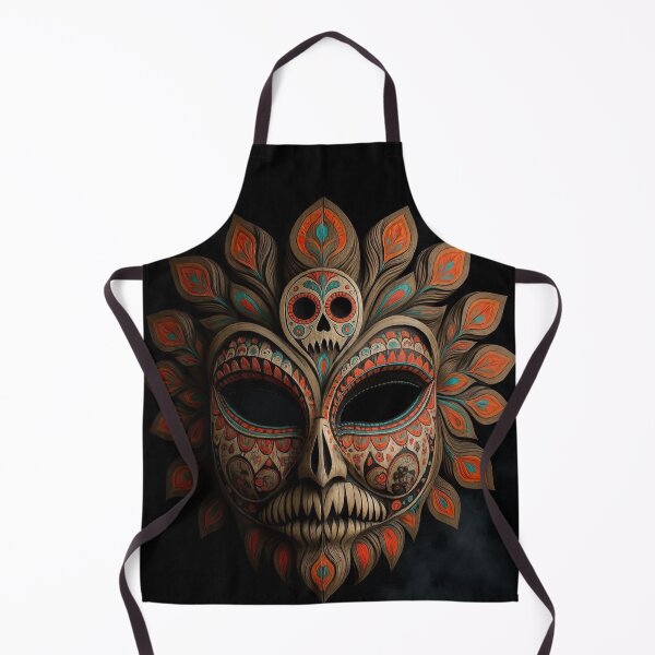 Item preview, Judge of Shadows – Slavic Halloween Mask designed and sold by Karaboshka.