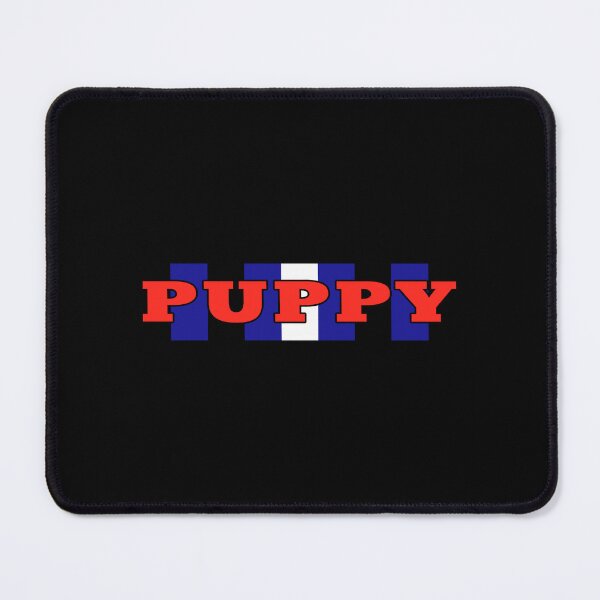 Item preview, PUPPY PLAY (outlined text) designed and sold by MyRainbowVibes.