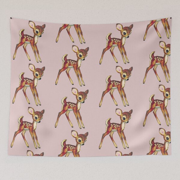 Item preview, coquette vintage deer designed and sold by pnkrose.