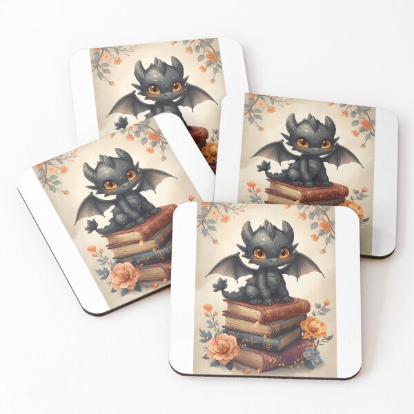 Item preview, Black Dragon Baby Books designed and sold by The Dream Lab.