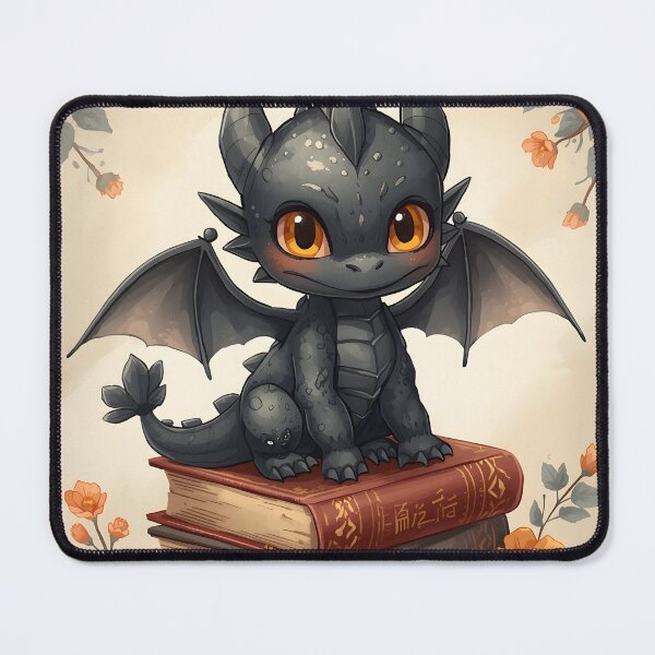 Item preview, Black Dragon Baby Books designed and sold by The Dream Lab.