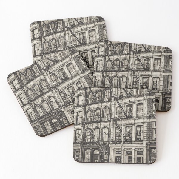 Item preview, NYC Fire Escapes in Sepia designed and sold by pcole123.