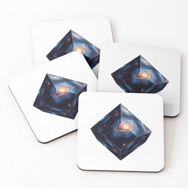Item preview, Cosmic Crystal Galaxy Octahedron T-shirt Design designed and sold by PEAROVA.
