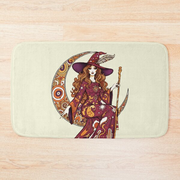 Item preview, Vintage 70s Celestial Witchy Woman Design designed and sold by Dakson Design - Fantasy Art.
