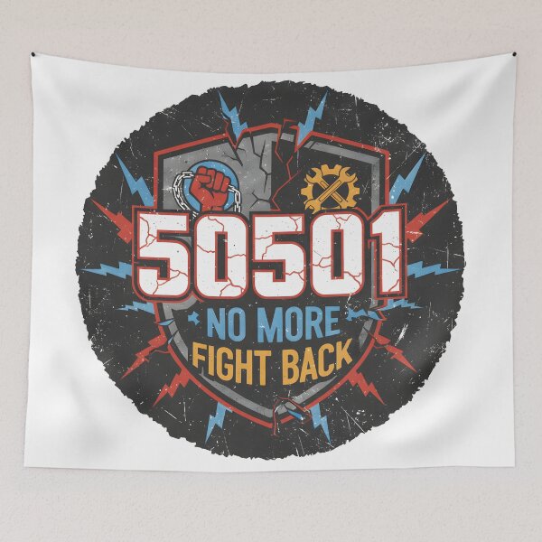 Item preview, 50501 No More Fight Back designed and sold by Owcomm.