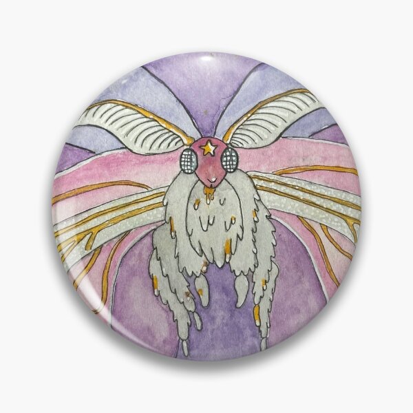 Item preview, Rosey Maple Moth designed and sold by Gnome Makes Magic.