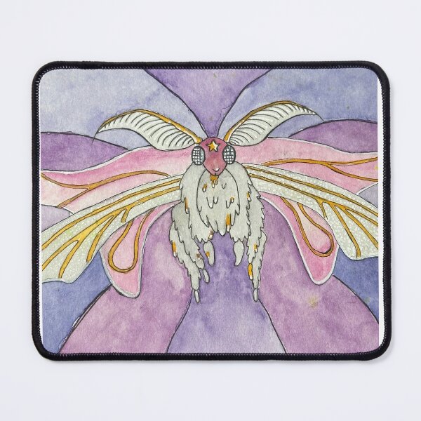 Item preview, Rosey Maple Moth designed and sold by Gnome Makes Magic.