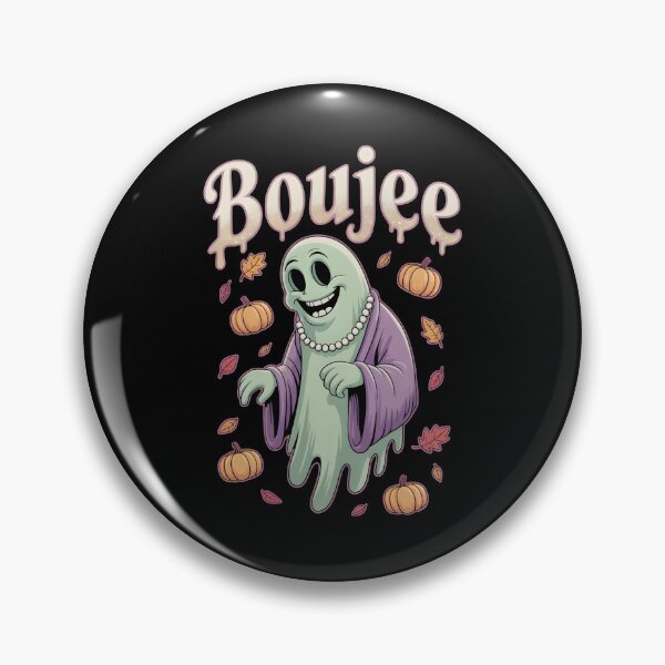 Item preview, Boujee October Vibes Ghost Halloween designed and sold by Redgiant87x.
