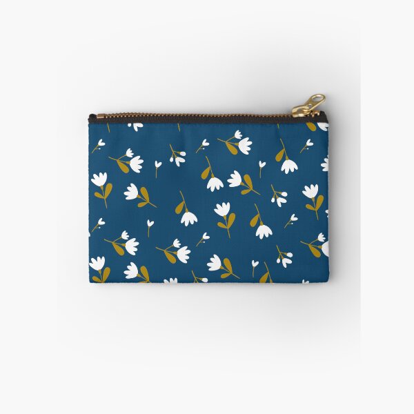 Item preview, Mustard Leaves on Midnight Blue designed and sold by Jamildesign.