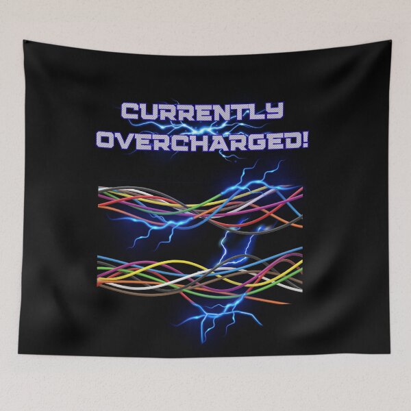 Item preview, Currently Overcharged! designed and sold by signshirtz.