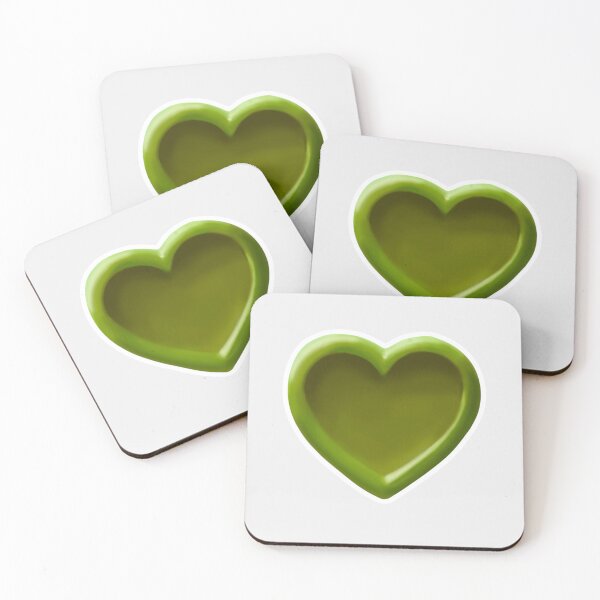 Item preview, Green Wax Heart designed and sold by SpencerCaroArt.