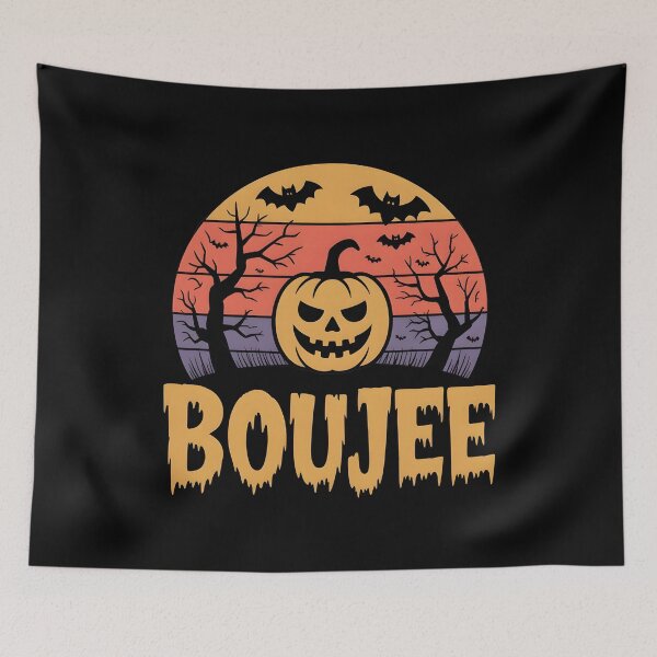 Item preview, Boujee October Vibes Ghost Halloween designed and sold by Redgiant87x.