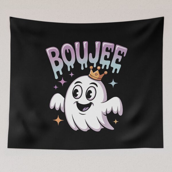 Item preview, Boujee October Vibes Ghost Halloween designed and sold by Redgiant87x.