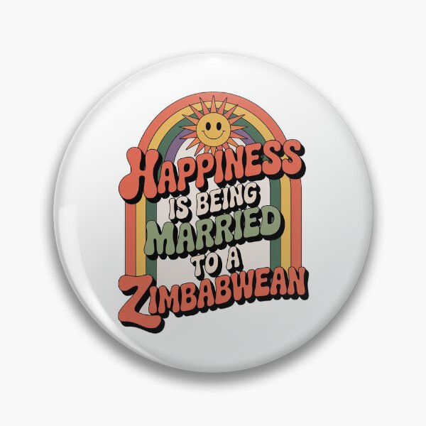 Item preview, Happiness Is Being Married To A Zimbabwean - zimbabwe, zimbabwean, zimbabwean flag, zimbabwe flag, africa, zimbabwean husband, for zimbabwean, zimbabwean wife designed and sold by The Hobby Bunny.
