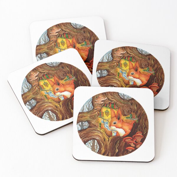 Item preview, Hideaway Red Squirrel designed and sold by Christina Plumb.