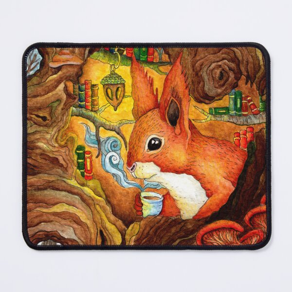Artikelvorschau, Verstecktes rotes Eichhörnchen entworfen und verkauft von Christina Plumb.
