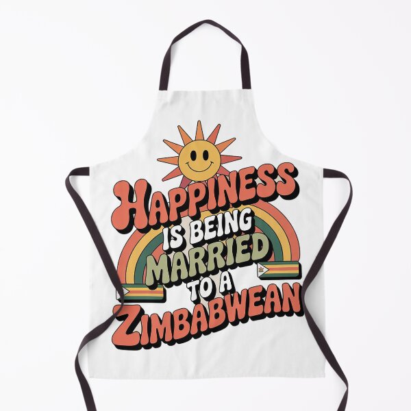 Item preview, Happiness Is Being Married To A Zimbabwean - zimbabwe, zimbabwean, zimbabwean flag, zimbabwe flag, africa, zimbabwean husband, for zimbabwean, zimbabwean wife designed and sold by The Hobby Bunny.