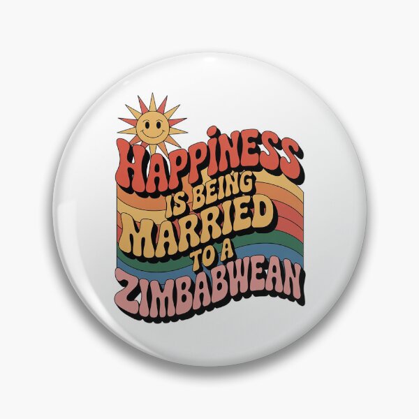 Item preview, Happiness Is Being Married To A Zimbabwean - zimbabwe, zimbabwean, zimbabwean flag, zimbabwe flag, africa, zimbabwean husband, for zimbabwean, zimbabwean wife designed and sold by The Hobby Bunny.