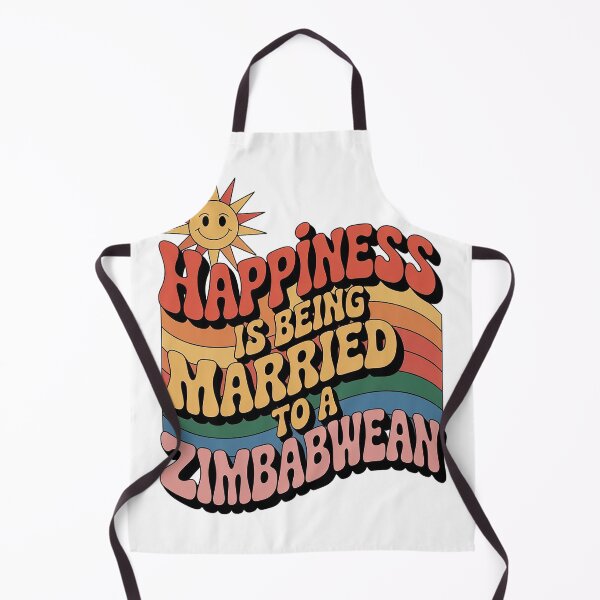 Item preview, Happiness Is Being Married To A Zimbabwean - zimbabwe, zimbabwean, zimbabwean flag, zimbabwe flag, africa, zimbabwean husband, for zimbabwean, zimbabwean wife designed and sold by The Hobby Bunny.